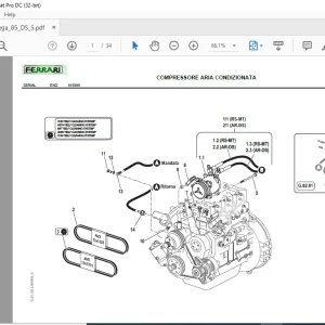 Ferrari Vega 85 DS_5 Parts Catalog Manual - PDF DOWNLOAD