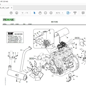 Ferrari Vega 95 AR_1 Parts Catalog Manual - PDF DOWNLOAD