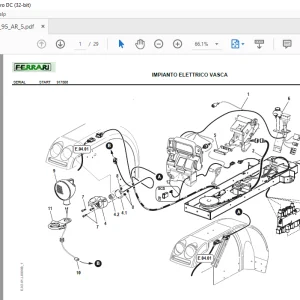 Ferrari Vega 95 AR_5 Parts Catalog Manual - PDF DOWNLOAD