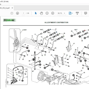 Ferrari Vega 95 DS_6 Parts Catalog Manual - PDF DOWNLOAD