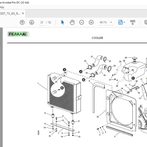 Ferrari Vega Sdt 75-85-95 DS Parts Catalog Manual  - PDF DOWNLOAD