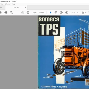 Fiat Someca TPS Catalogue Pieces De Rechange - PDF DOWNLOAD (French)