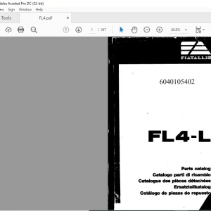 FiatAllis FL4-L Parts Catalog Manual EN_FR_DE_IT_ES - PDF DOWNLOAD