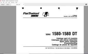 FiatTrattori 1580-1580 DT Series Spare Parts Catalogue Manual EN_FR_DE_IT_ES - PDF DOWNLOAD