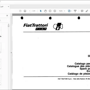 FiatTrattori 355C Series Spare Parts Catalogue Manual EN_FR_DE_IT_ES - PDF DOWNLOAD