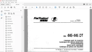 FiatTrattori 446-446 DT Series Spare Parts Catalogue Manual EN_FR_DE_IT_ES - PDF DOWNLOAD