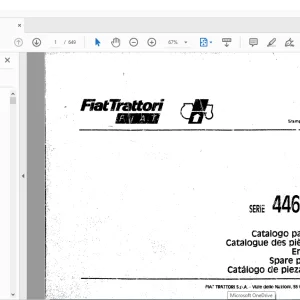 FiatTrattori 446-446 DT Series Spare Parts Catalogue Manual EN_FR_DE_IT_ES - PDF DOWNLOAD