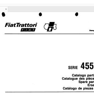 FiatTrattori 455 C Super Series Spare Parts Catalogue Manual EN_FR_DE_IT_ES - PDF DOWNLOAD