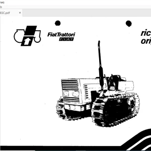 FiatTrattori 465 C Series Spare Parts Catalogue Manual EN_FR_DE_IT_ES - PDF DOWNLOAD