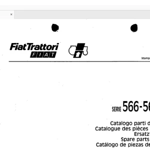 FiatTrattori 566 - 566DT Series Spare Parts Catalogue Manual EN_FR_DE_IT_ES - PDF DOWNLOAD