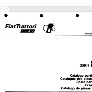 FiatTrattori 855 C Series Spare Parts Catalogue Manual EN_FR_DE_IT_ES - PDF DOWNLOAD