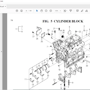 Iseki Tractor TG5330 TG5390 Parts Catalogue Manual - PDF DOWNLOAD