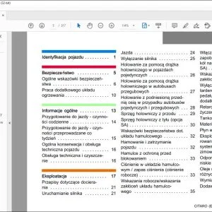Mercedes Benz CITARO (Euro 4-5-EEV) Instrukcja obslugi - PDF DOWNLOAD (Polish)
