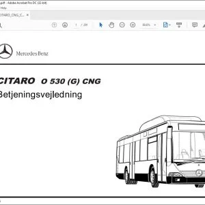Mercedes-Benz CITARO O 530 (G) CNG Betjeningsvejledning - PDF DOWNLOAD (Danish)
