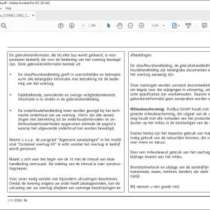 Mercedes-Benz CITARO O 530 (G) CNG Handleiding - PDF DOWNLOAD (Dutch)