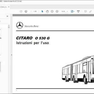 Mercedes-Benz CITARO O 530 G Istruzioni per I’uso - PDF DOWNLOAD (Italian)
