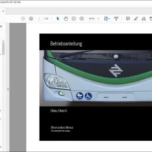 Mercedes Benz Citaro, Citaro G Betriebsanleitung - PDF DOWNLOAD (German)