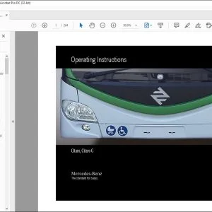 Mercedes Benz Citaro, Citaro G Operating Instructions Manual - PDF DOWNLOAD
