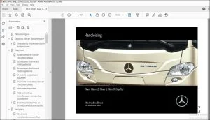 Mercedes Benz Citaro, Citaro LE, Citaro K, Citaro G, CapaCity Handleiding - PDF DOWNLOAD (Dutch)
