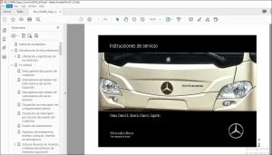 Mercedes Benz Citaro, Citaro LE, Citaro K, Citaro G, CapaCity Instrucciones de servicio - PDF DOWNLOAD (Spanish)