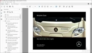 Mercedes Benz Citaro, Citaro LE, Citaro K, Citaro G, CapaCity Istruzioni d'uso - PDF DOWNLOAD (Italian)