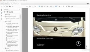 Mercedes Benz Citaro, Citaro LE, Citaro K, Citaro G, CapaCity Operating Instructions Manual - PDF DOWNLOAD