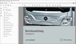 Mercedes Benz Citaro (Euro VI) Betriebsanleitung - PDF DOWNLOAD (German)