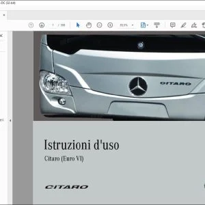Mercedes Benz Citaro (Euro VI) Istruzioni d'uso - PDF DOWNLOAD (Italian)