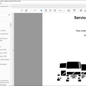 Volvo MID 128 D9A D12D D16C Trucks Fault Codes Engine Service Manual 20132393 - PDF DOWNLOAD
