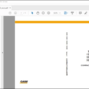 Case 21E 121E 221E 321E Series 3 COMPACT WIELLADER Gebruikershanleiding(84191490)  - PDF DOWNLOAD (Dutch)