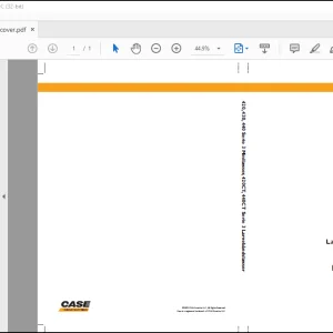 Case 420, 430, 440 Serie 3 Minilæsser, 420CT, 440CT Serie 3 Larvebåndslæsser Instruktionsbog Manual(84268624)-PDF DOWNLOAD (Danish)