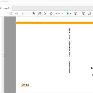 Case 580SR 580SR+ 590SR 695SR Series 3 Instruktionsbog Manual(87677828)-PDF DOWNLOAD(Danish)