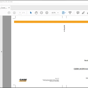 Case 621F Tier 4 Bedieningshandboek(47555864) - PDF DOWNLOAD (Dutch)