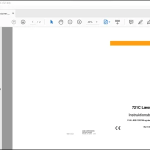 Case 721C Laesser Instrktionsbog Manual(6-30680)-PDF DOWNLOAD (Danish)