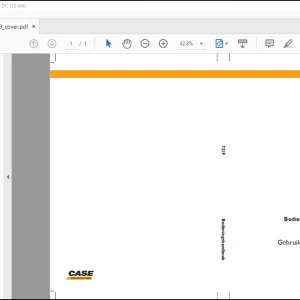 Case 721F Wheel Loader Gebruikershanleiding(84425369) - PDF DOWNLOAD (Dutch)
