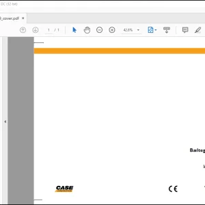 Case CX130B Bæltegravemaskine Instruktionsbog Manual(84402209)  - PDF DOWNLOAD (Danish)