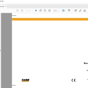 Case CX130B Bandgrävmaskin Instruktionsbok Manual 84323637 - PDF DOWNLOAD (SWEDISH)