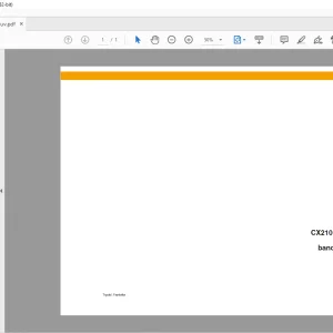 Case CX210B och CX240B hydrauliska bandgrävmaskiner Instruktionsbok Manual 87602747 - PDF DOWNLOAD (SWEDISH)