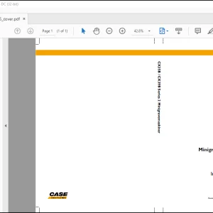 Case CX35B CX39B Series 2 Minigravemaskiner Instruktionsbog Manual(84372276)-PDF DOWNLOAD(Danish)