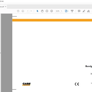 Case CX75SR CX75SR-LR CX80 CX135SR Tier 3 Bandgrävmaskiner Instruktionsbok Manual 84336194 - PDF DOWNLOAD (SWEDISH)