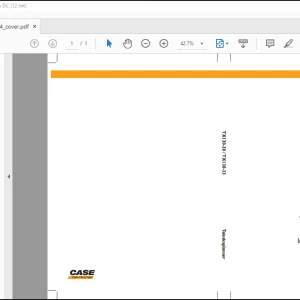 Case TX130-30 / TX130-33 Teleskoplæsser Instruktionsbog Manual(84266614)-PDFDOWNLOAD (Danish)