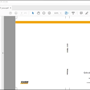 Case WIELLADER 621E TIER 3 GEBRUIKERSHANDLEIDING(84122997) - PDF DOWNLOAD (Dutch)