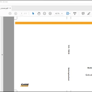 Case WIELLADER 921E TIER 3 Gebruikershanleiding(84266593) - PDF DOWNLOAD (Dutch)