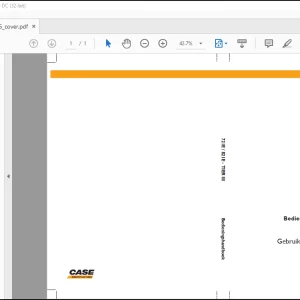 Case Wiel lader 721E 821E TIER 3 BEDIENINGSHANDBOEK - PDF DOWNLOAD (Dutch)