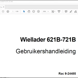 Case WIELLADER 521E TIER 3 Gebruikershanleiding(87647798) - PDF DOWNLOAD (Dutch)