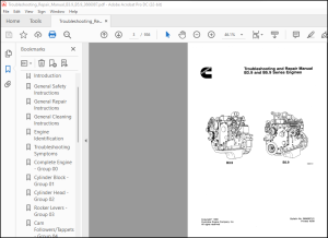 Cummins B3.9 & B5.9 Series Engines Troubleshooting & Repair Manual ...