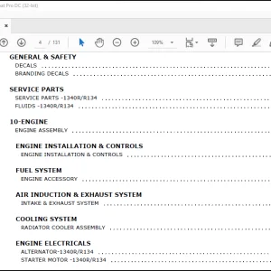 GEHL R134 Parts Manual(50111946C)  - PDF DOWNLOAD