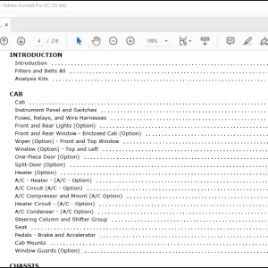 GEHL RS5-19 (SN 50651 - 50950) Parts Manual (913339)  - PDF DOWNLOAD