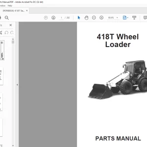 Gehl 418T Wheel Loader Parts Manual 909880 - PDF DOWNLOAD