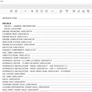 Gehl 680 Wheel Loader Parts Manual 918122 - PDF DOWNLOAD